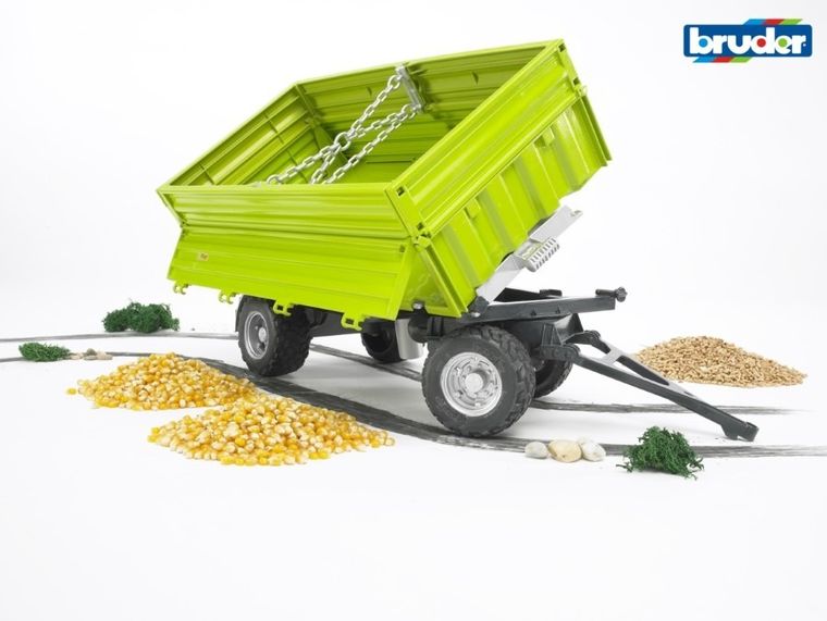 Bruder, Przyczepa skrzyniowa podwyższana Fliegl