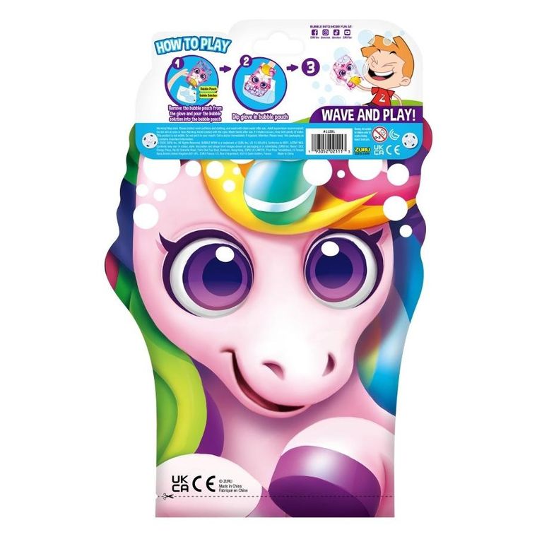 Bubble Wow, rękawica do baniek mydlanych, 24 szt.