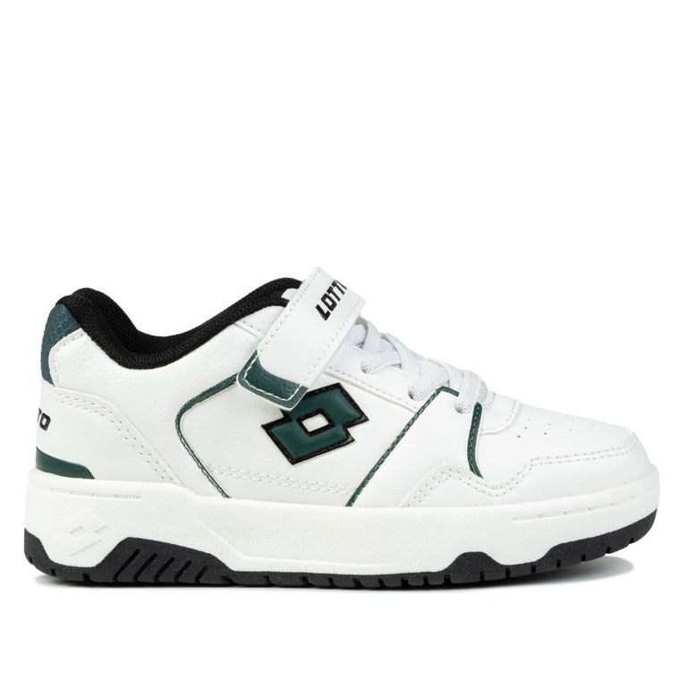 Buty sportowe chłopięce, białe, Lotto Boxscore K