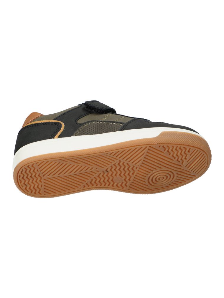 Buty sportowe chłopięcie, khaki, skórzana wkładka, American Club