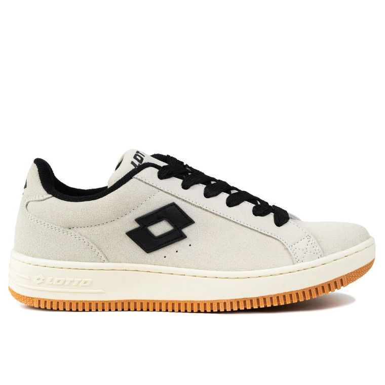 Buty sportowe damskie, beżowe, Lotto Yarin