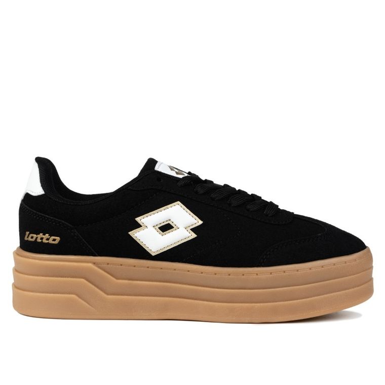 Buty sportowe damskie, czarne, Lotto Stacky RB