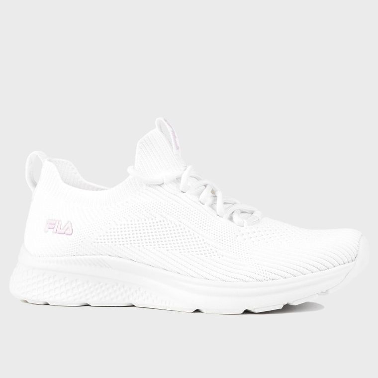 Buty sportowe damskie, do biegania, białe, Fila Run It