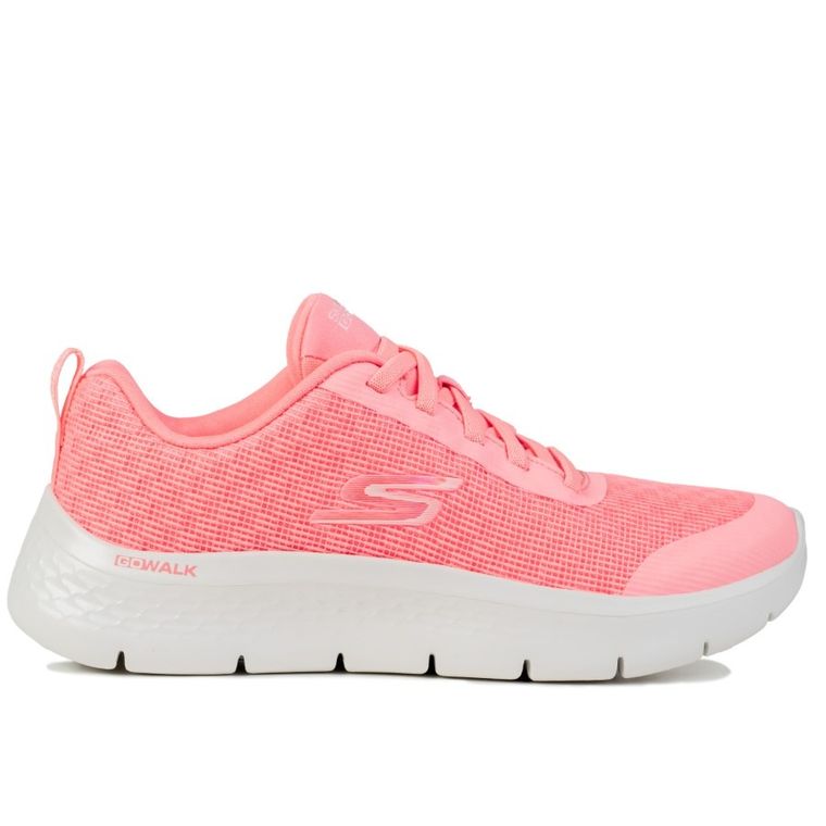 Buty sportowe damskie, różowe, Skechers Go Walk Flex Viva