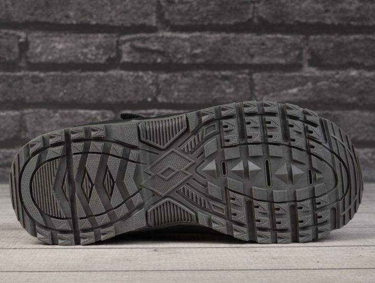 Buty sportowe dziecięce, czarne, Lotto Ketacham low