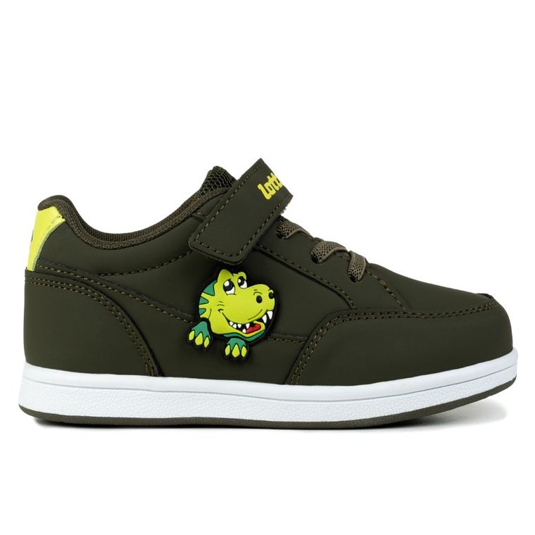 Buty sportowe dziecięce, khaki, Lotto Animol M