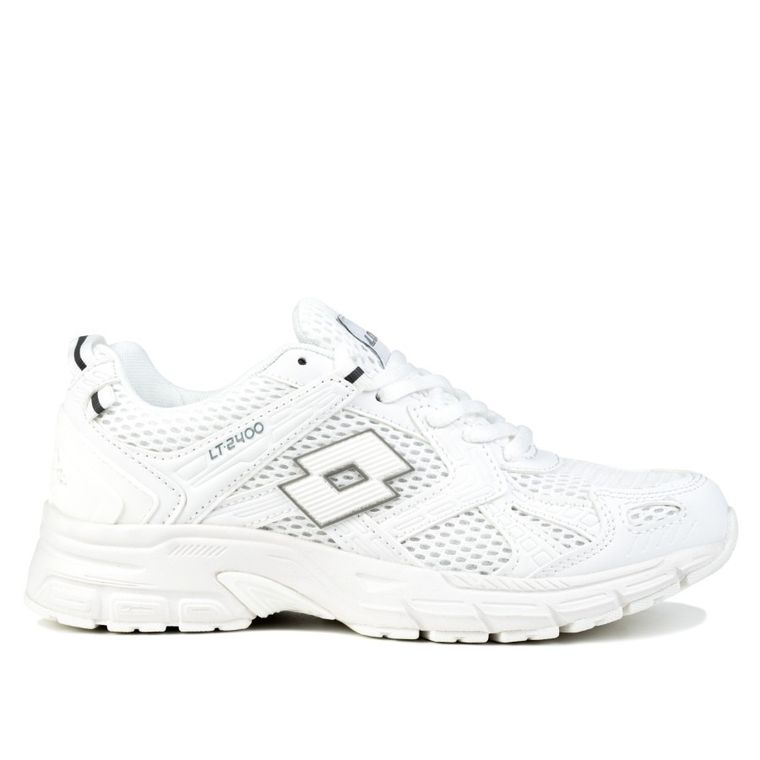 Buty sportowe męskie, do biegania, białe, Lotto Akimoto
