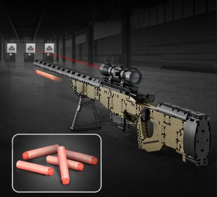 Cada, karabin snajperski, klocki konstrukcyjne, 978 elementów