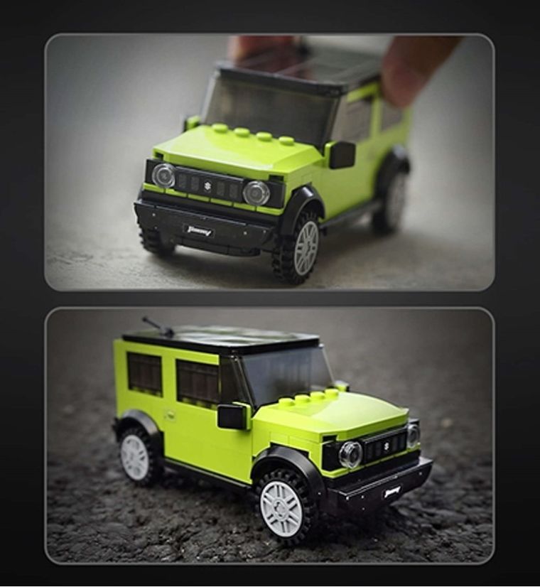 Cada, Suzuki Jimny, klocki konstrukcyjne, pojazd, 1:24, 192 elementy