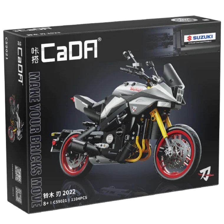 Cada, Suzuki Katana, motor, 1:6, 1104 elementy