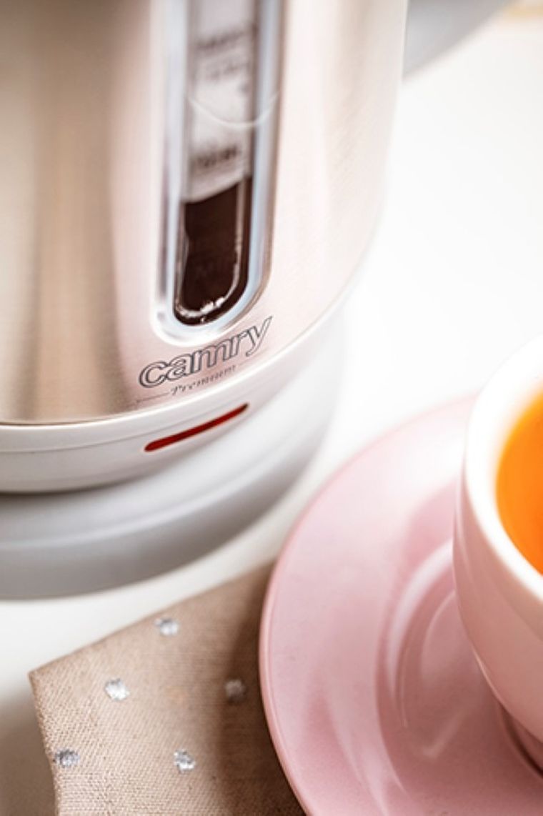 Camry, czajnik elektryczny, metalowy, 1.2 l