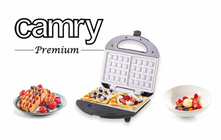 Camry, gofrownica, 700W, CR 3019