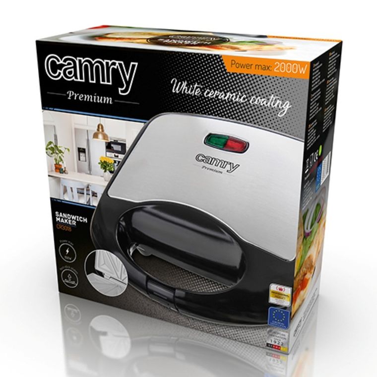 Camry, opiekacz do kanapek, 700W, CR 3018
