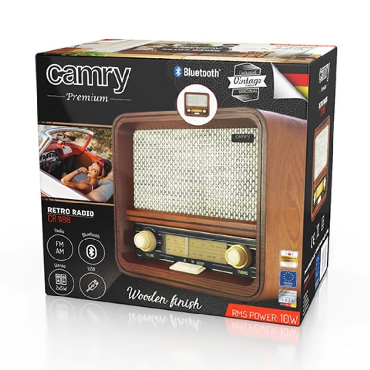 Camry, retro radio, CR 1188