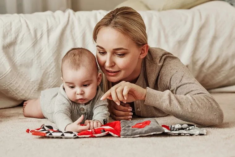 Canpol babies, Sensory Toys, kontrastowa książeczka edukacyjna