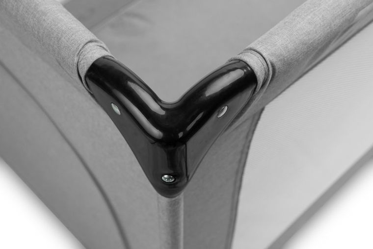 Caretero, Basic, łóżeczko turystyczne, grey