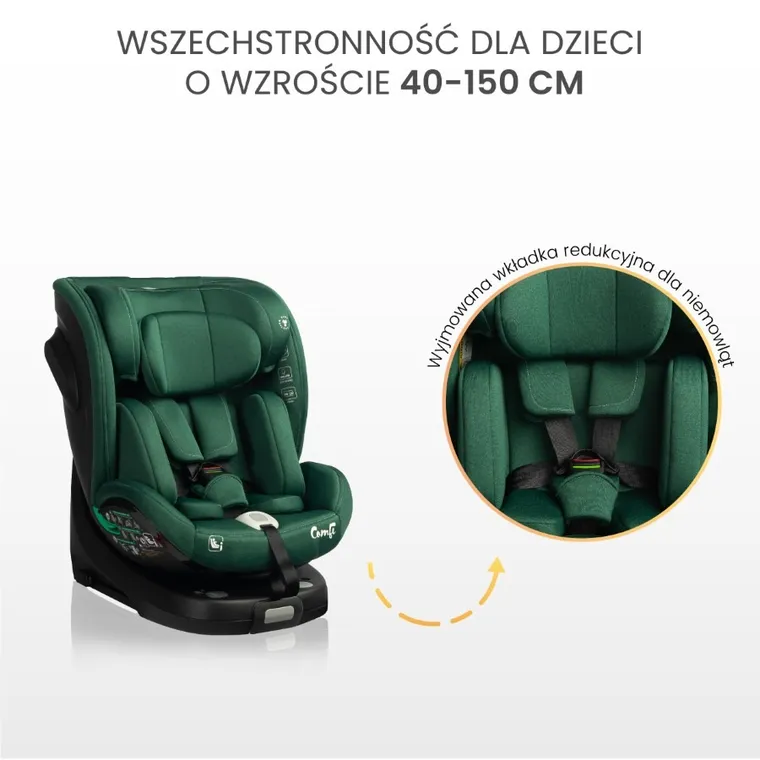 Caretero, Comfi I-Size, fotelik samochodowy, blue, 40-150 cm