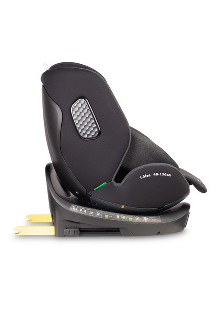 Caretero, Lumi, i-Size, fotelik samochodowy, dark grey, 40-150 cm