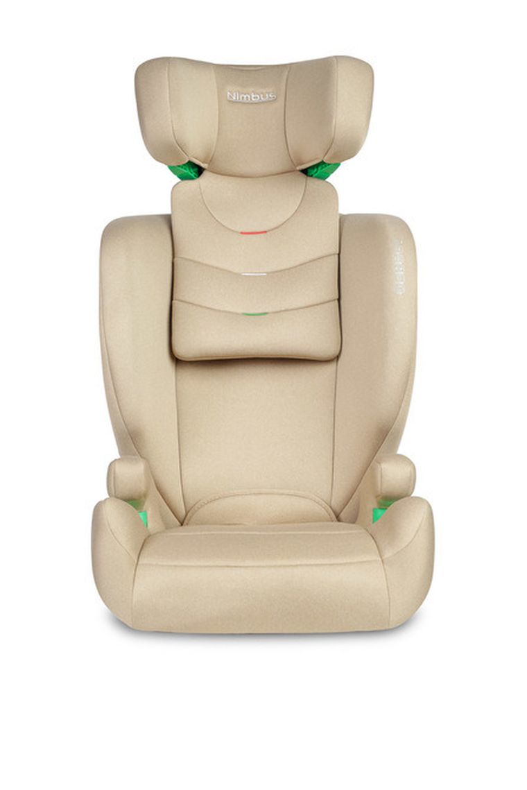 Caretero, Nimbus i-Size, fotelik samochodowy, podstawka, camel, 100-150 cm