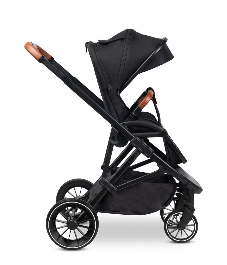 Caretero, Ratio, wózek spacerowy, Black