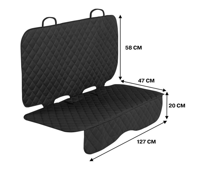Caretero, samochodowa mata ochronna, pikowana
