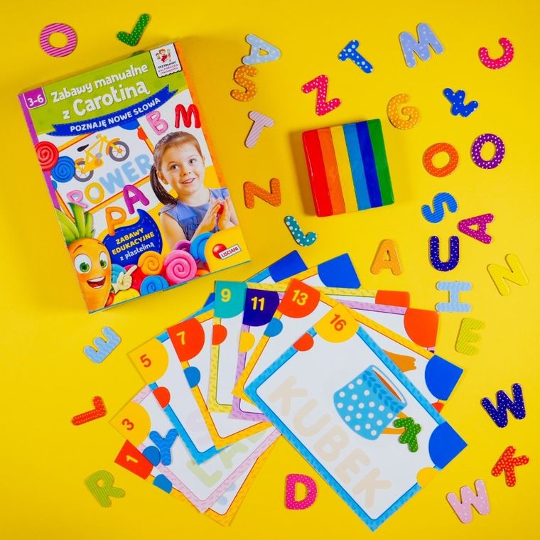 Carotina, Zabawy manualne z Carotiną, słówka