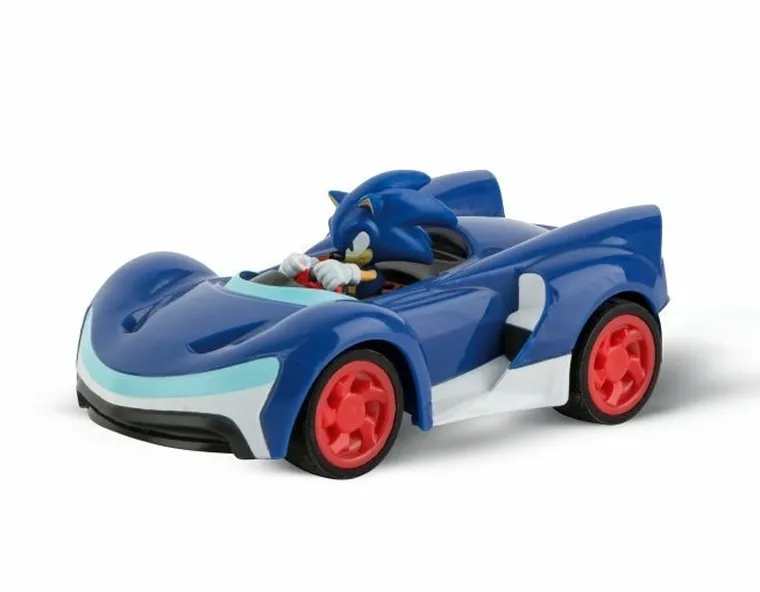Carrera, Sonic the Hedgehog, Mini tor samochodowy z pojazdami zdalnie sterowanymi