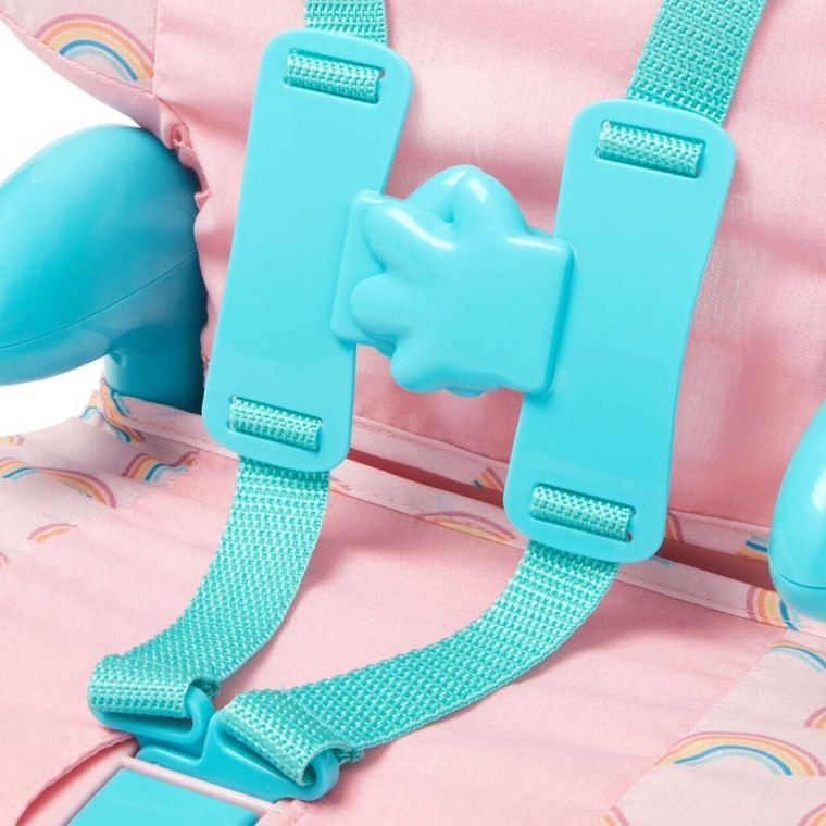 Casdon, Baby Huggles, fotelik samochodowy dla lalek, 46 cm