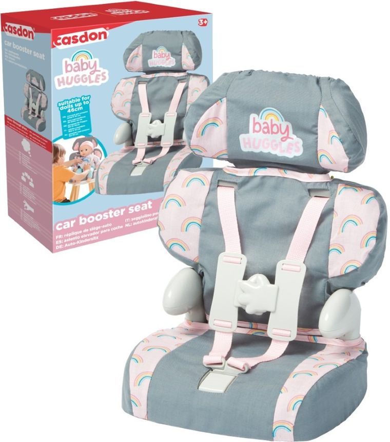 Casdon, Baby Huggles, fotelik samochodowy dla lalek, 46 cm
