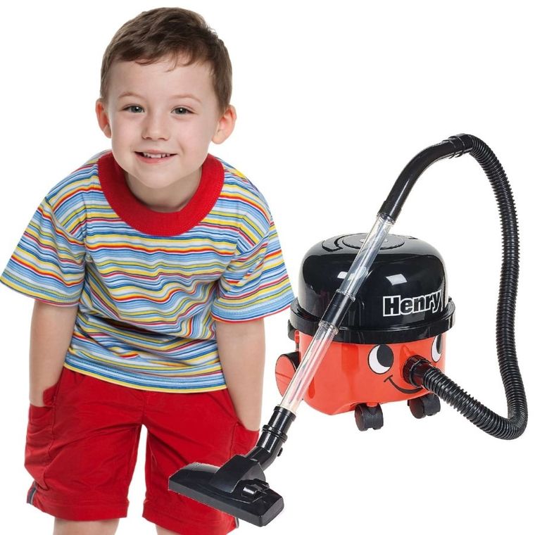 Casdon, Henry, odkurzacz z funkcją ssania, zabawka interaktywna
