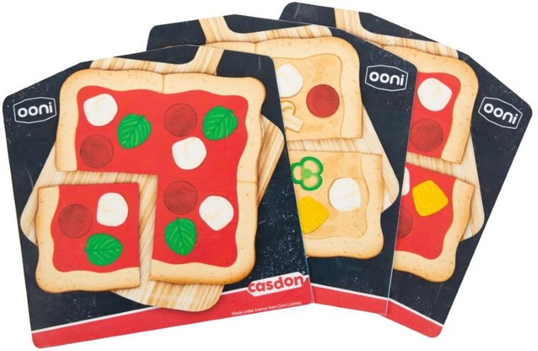 Casdon, pizza do krojenia, zestaw z dodatkami do pizzy