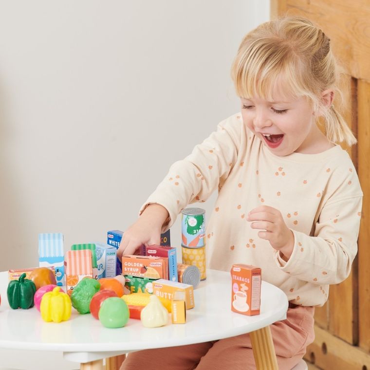 Casdon, zakupy spożywczedla dzieci, 36 elementów