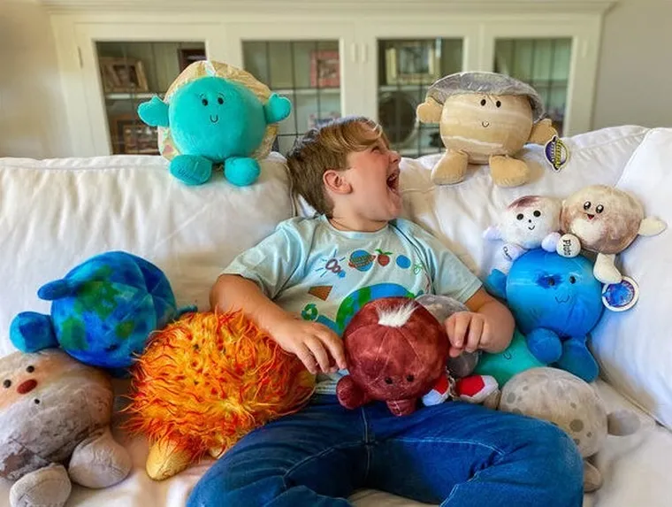 Celestial Buddies Planety, Pluszowa planeta, Ziemia, maskotka, 28 cm