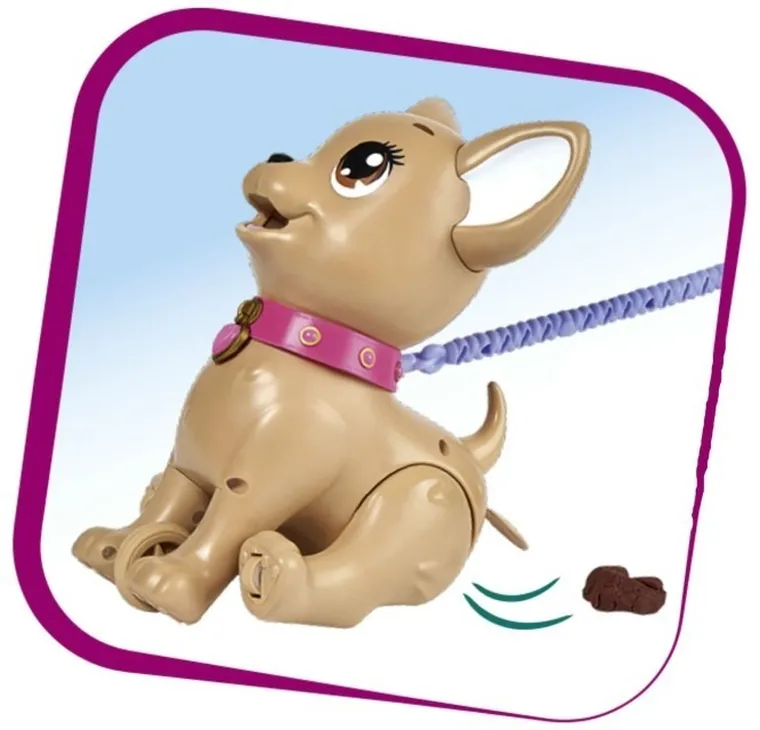 Chi Chi Love, Poo Poo Puppy, piesek robiący kupkę, zabawka interaktywna