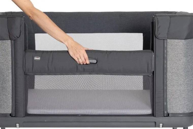 Chicco, Co-Sleeping, Next2me Forever, łóżeczko dostawne, rice