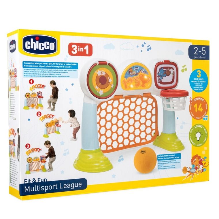 Chicco, Fit&Fun, interaktywna bramka sportowa 3w1