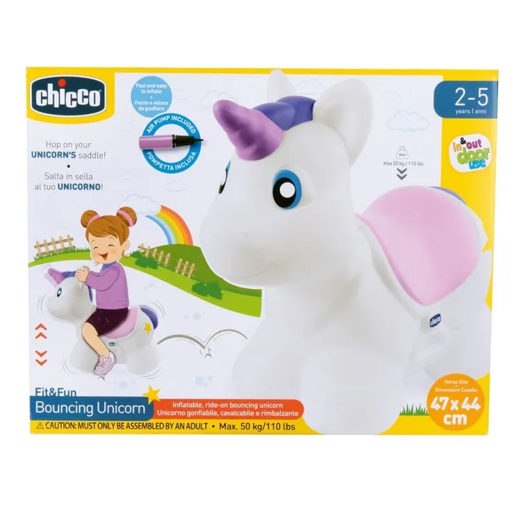 Chicco, Fit&Fun, Jednorożec, skoczek
