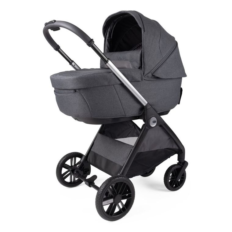 Chicco, Gran Comfort, gondola do wózka, Black Satin