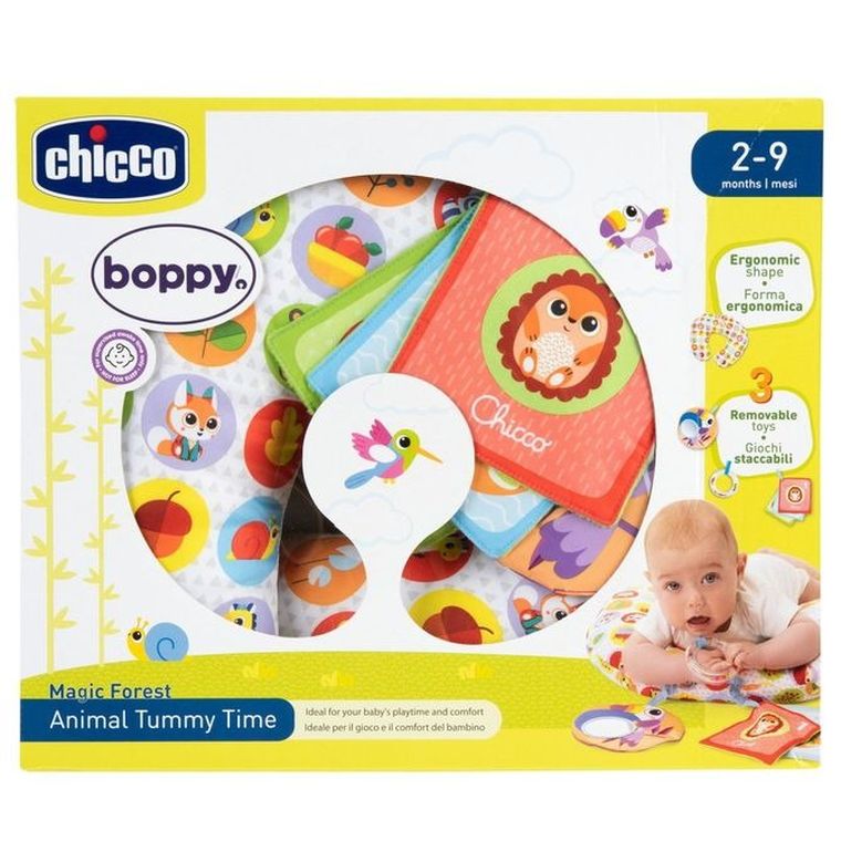Chicco, Magic Forest, poduszka do zabawy z akcesoriami sensorycznymi