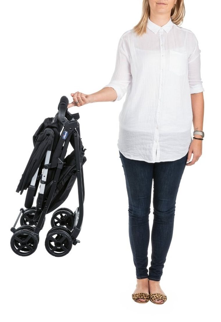 Chicco, Ohlalà 3, wózek spacerowy, Jet Black