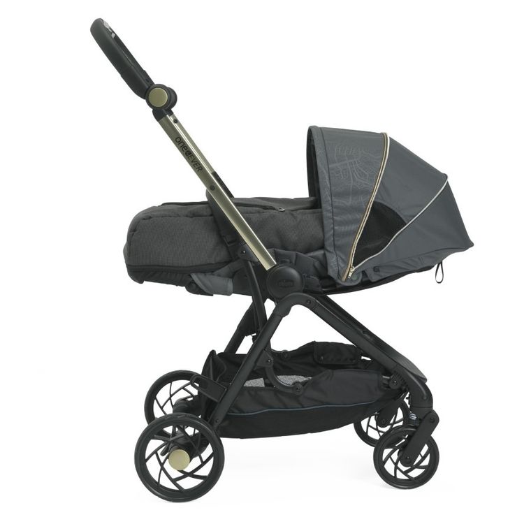 Chicco, One4Ever, miękka gondola do wózka, Pirate Black