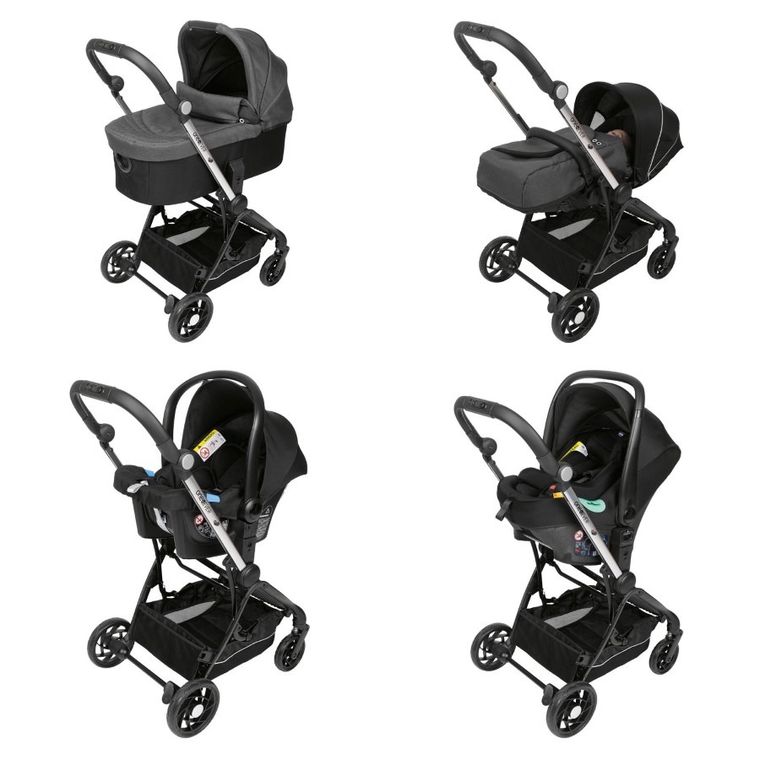 Chicco, One4Ever, wózek spacerowy z dwoma siedziskami, Pirate Black