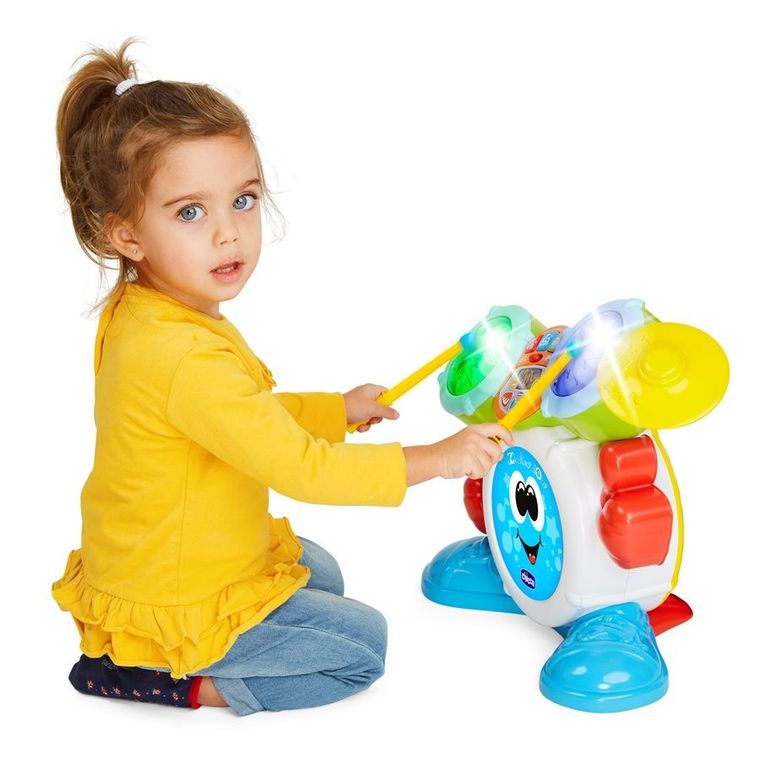 Chicco, perkusja, zabawka interaktywna