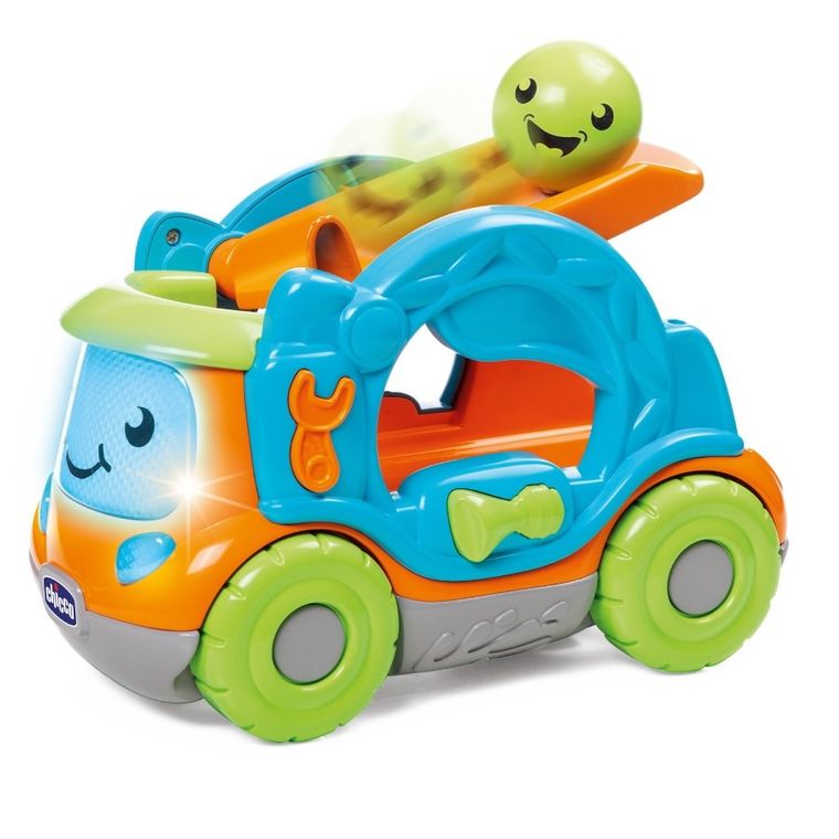 Chicco, Rolling Truck, wesoła laweta, zabawka interaktywna