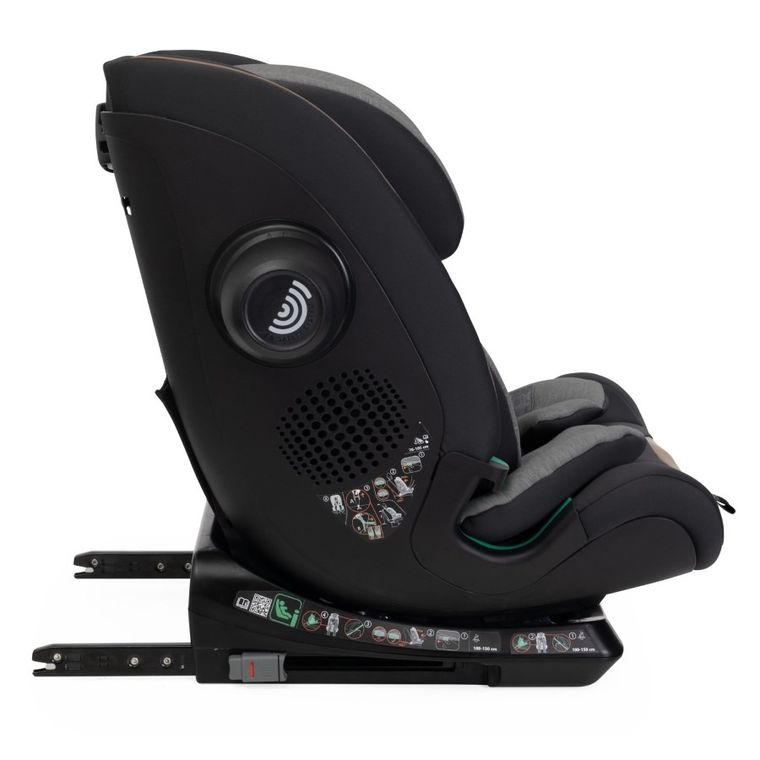 Chicco, Seat&Go, I-size, fotelik samochodowy, Posh Black, 76-150 cm