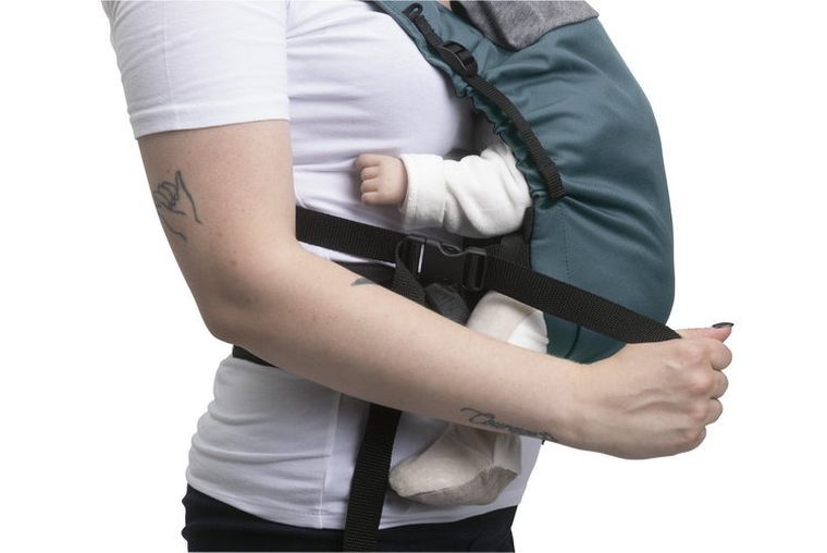 Chicco, Skin Fit, nosidełko, Green Wood