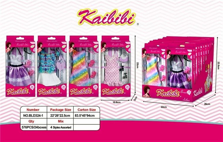 Ciuciubabka, Kaibibi, sukienka dla lalki