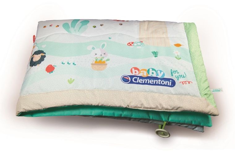 Clementoni, Baby, Mali Przyjaciele, mata, 90-135 cm