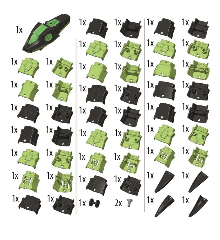 Clementoni, Naukowa Zabawa, Slitherbot, robot, zestaw konstrukcyjny