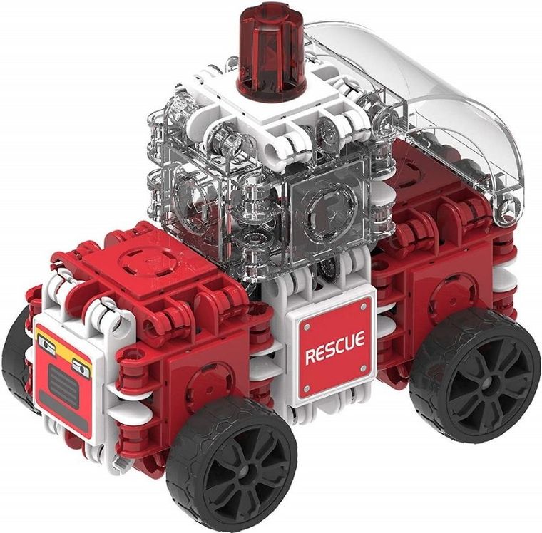 Clicformers, Rescue, Straż Pożarna, klocki konstrukcyjne, 73 elementów